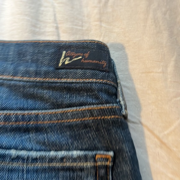 Citizens of Humanity boot cut jeans. A little frayed at the bottom. - Picture 3 of 3